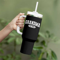 Grandma Est 2026 Tumbler With Handle Promoted To Grandparents Mothers Day