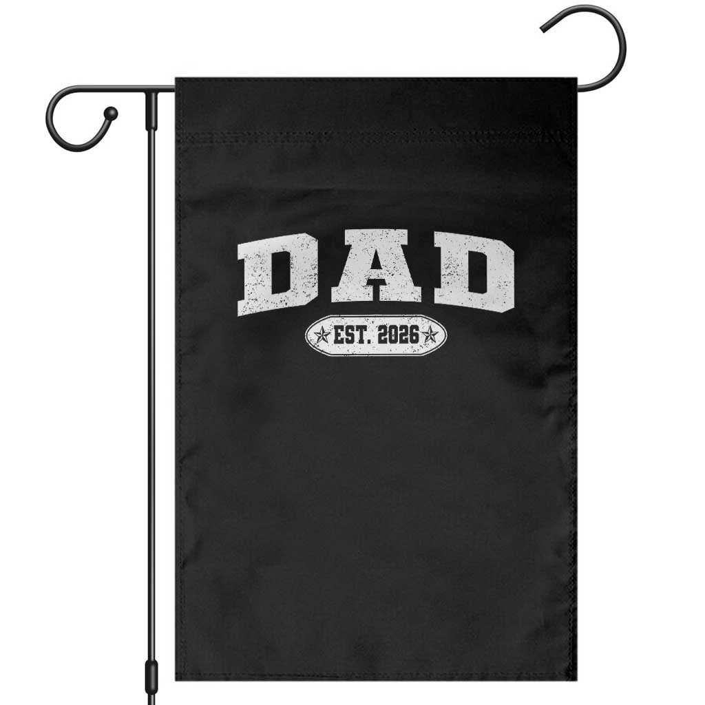 New Dad 2026 Garden Flag Promoted To Daddy Est 2026 - Wonder Print Shop