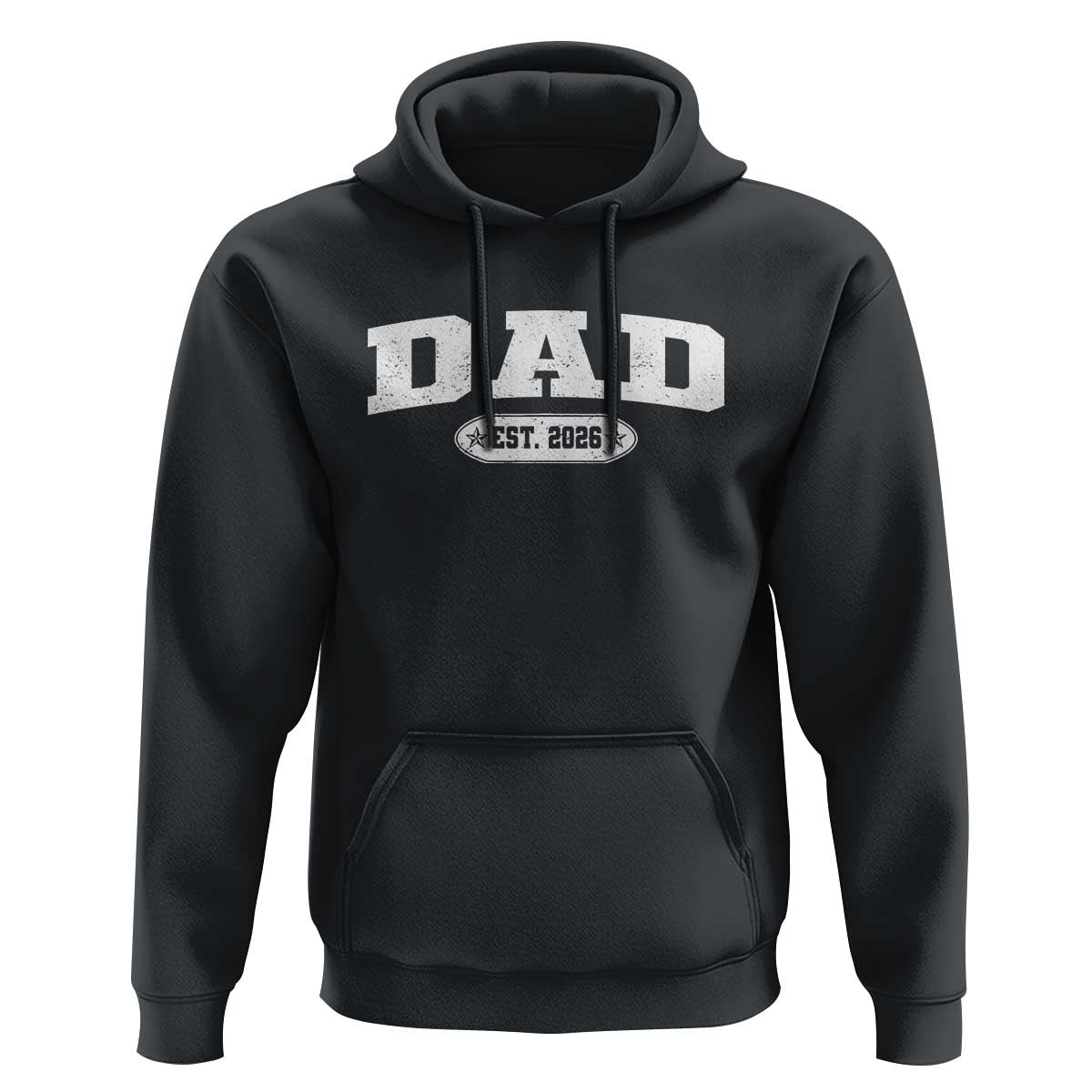 New Dad 2026 Hoodie Promoted To Daddy Est 2026 - Wonder Print Shop