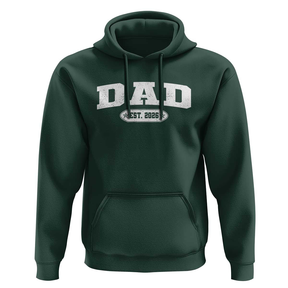 New Dad 2026 Hoodie Promoted To Daddy Est 2026 - Wonder Print Shop