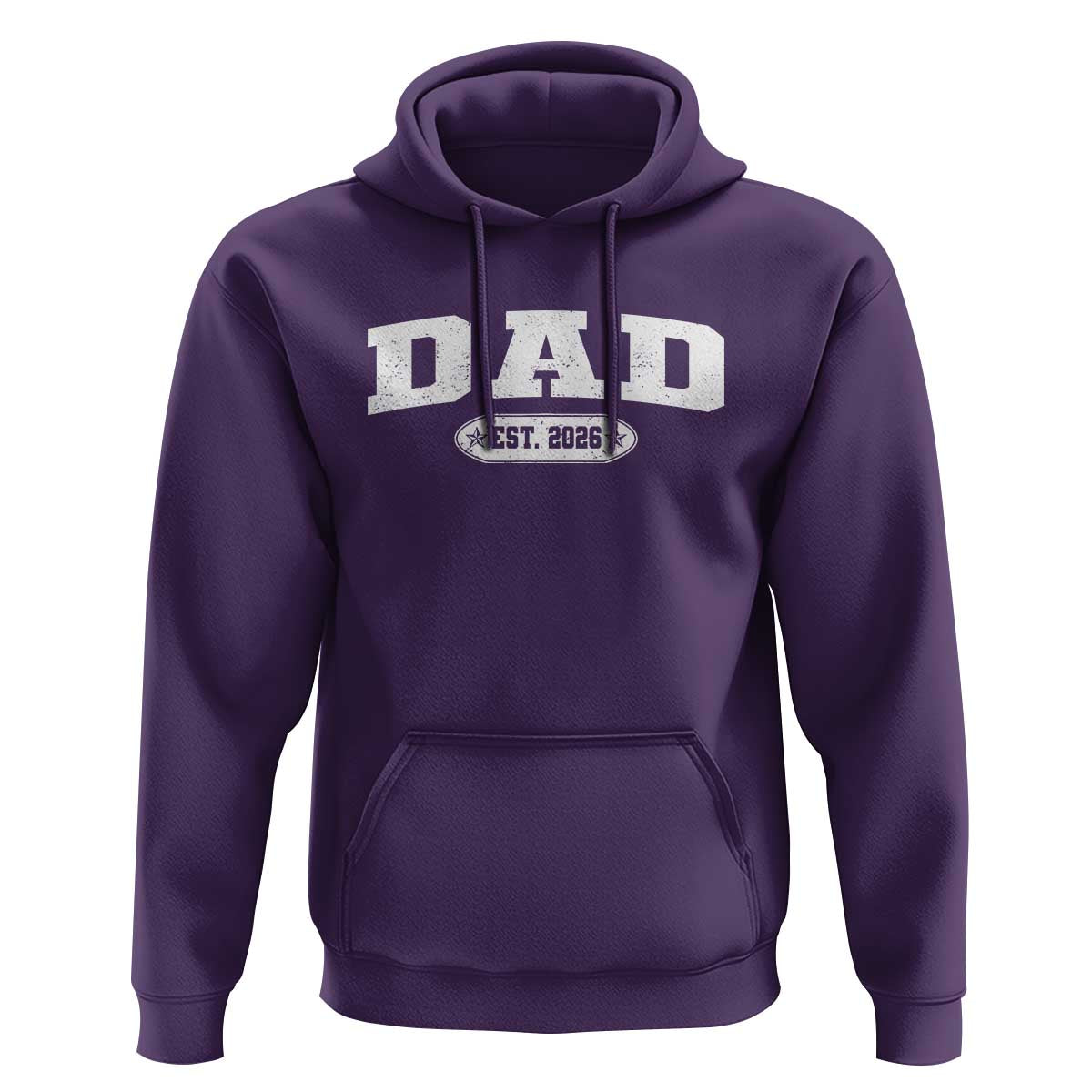 New Dad 2026 Hoodie Promoted To Daddy Est 2026 - Wonder Print Shop