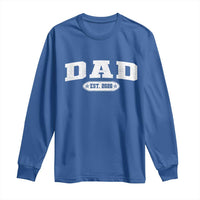 New Dad 2026 Long Sleeve Shirt Promoted To Daddy Est 2026 - Wonder Print Shop