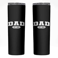 New Dad 2026 Skinny Tumbler Promoted To Daddy Est 2026 - Wonder Print Shop