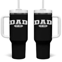 New Dad 2026 Tumbler With Handle Promoted To Daddy Est 2026 - Wonder Print Shop