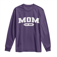 Mom Est 2026 Long Sleeve Shirt Promoted To Mama Baby Announcement Mothers Day