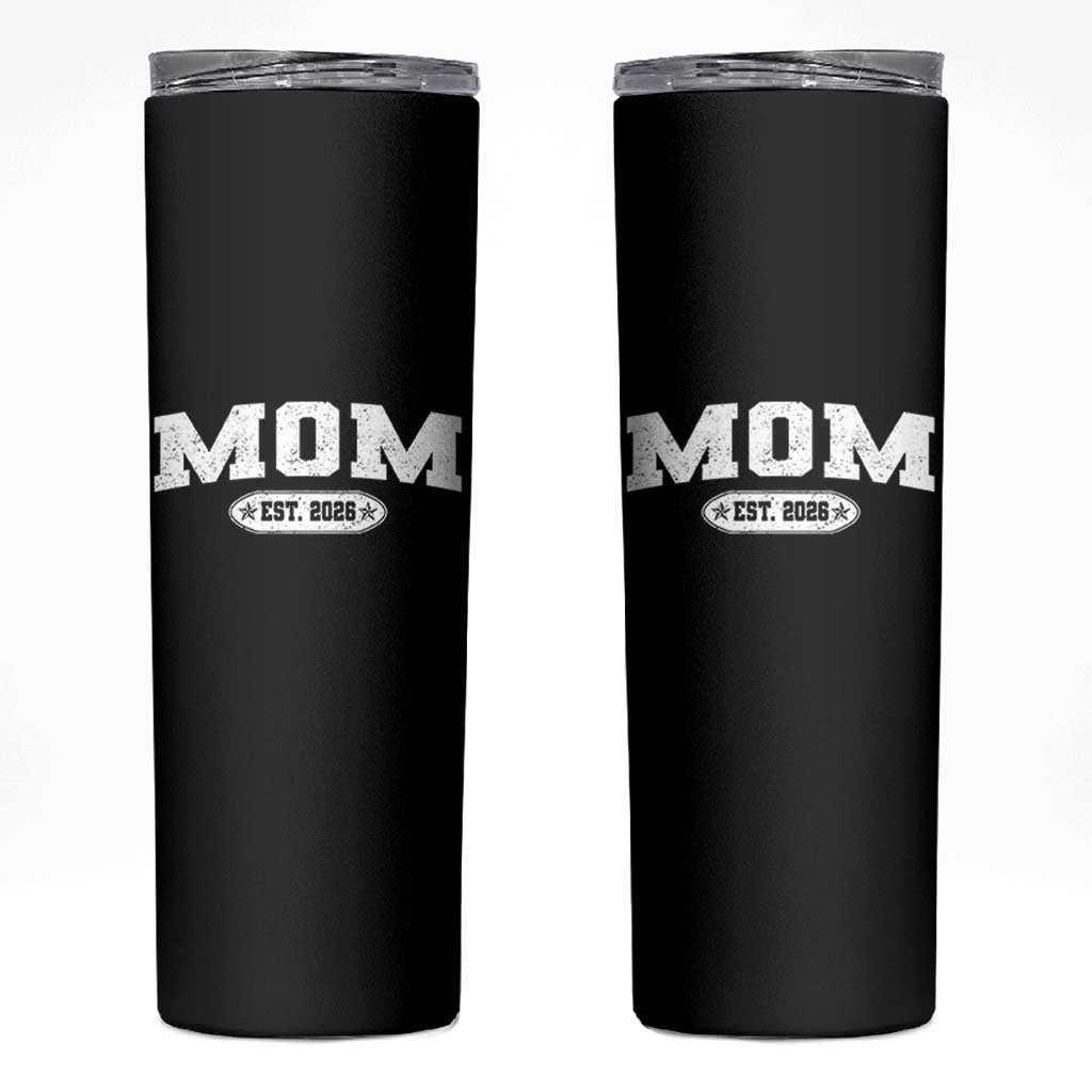 Mom Est 2026 Skinny Tumbler Promoted To Mama Baby Announcement Mothers Day