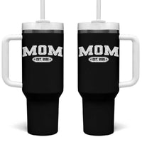 Mom Est 2026 Tumbler With Handle Promoted To Mama Baby Announcement Mothers Day