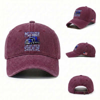 Funny Truck Driver Washed Cotton Baseball Cap My Teacher was Wrong Trucker Gift