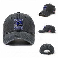 Funny Truck Driver Washed Cotton Baseball Cap My Teacher was Wrong Trucker Gift