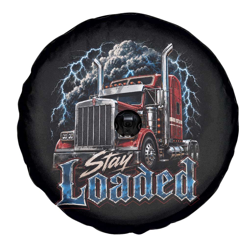 Truck Driver Spare Tire Cover Funny Trucker Husband Big Rig Semi Trailer Truckin
