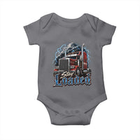 Truck Driver Baby Onesie Funny Trucker Husband Big Rig Semi Trailer Truckin