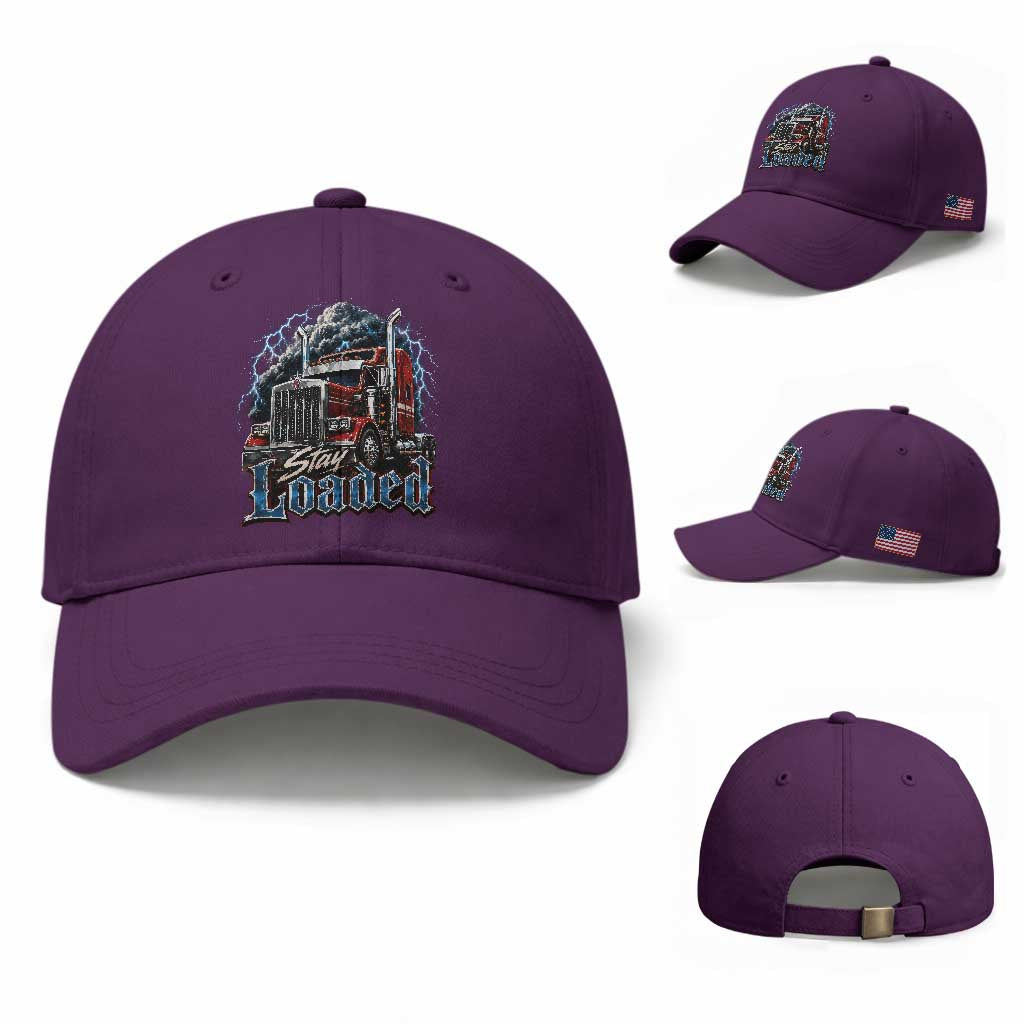 Truck Driver Baseball Cap Funny Trucker Husband Big Rig Semi Trailer Truckin