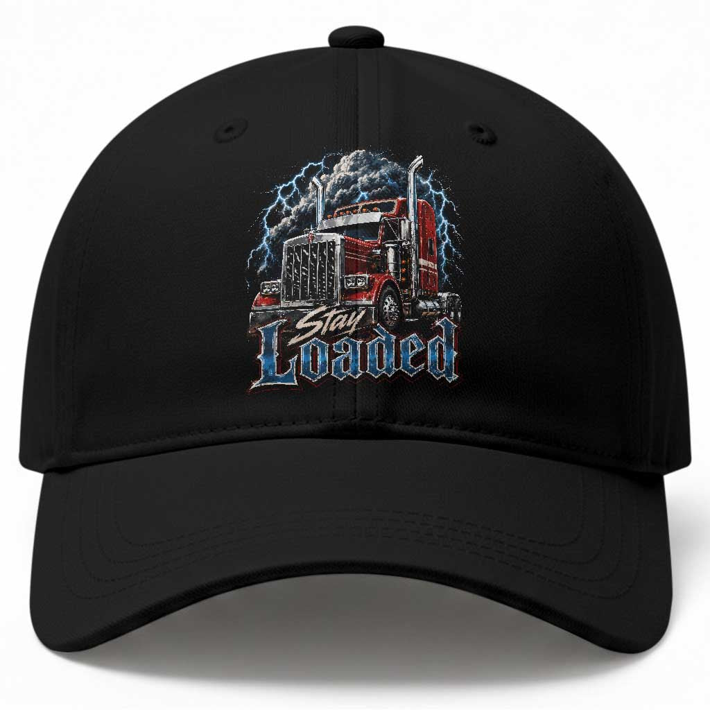 Truck Driver Baseball Cap Funny Trucker Husband Big Rig Semi Trailer Truckin