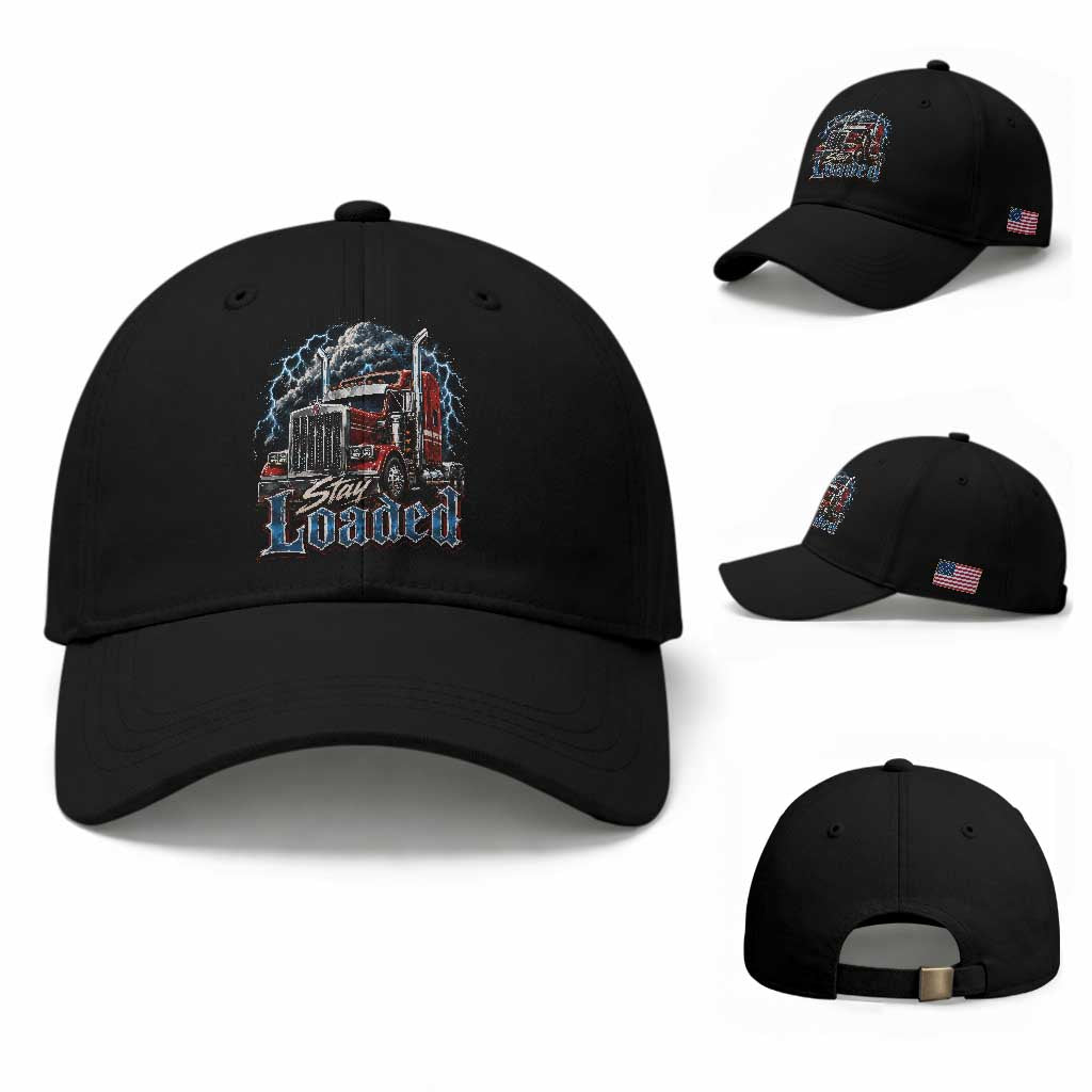 Truck Driver Baseball Cap Funny Trucker Husband Big Rig Semi Trailer Truckin