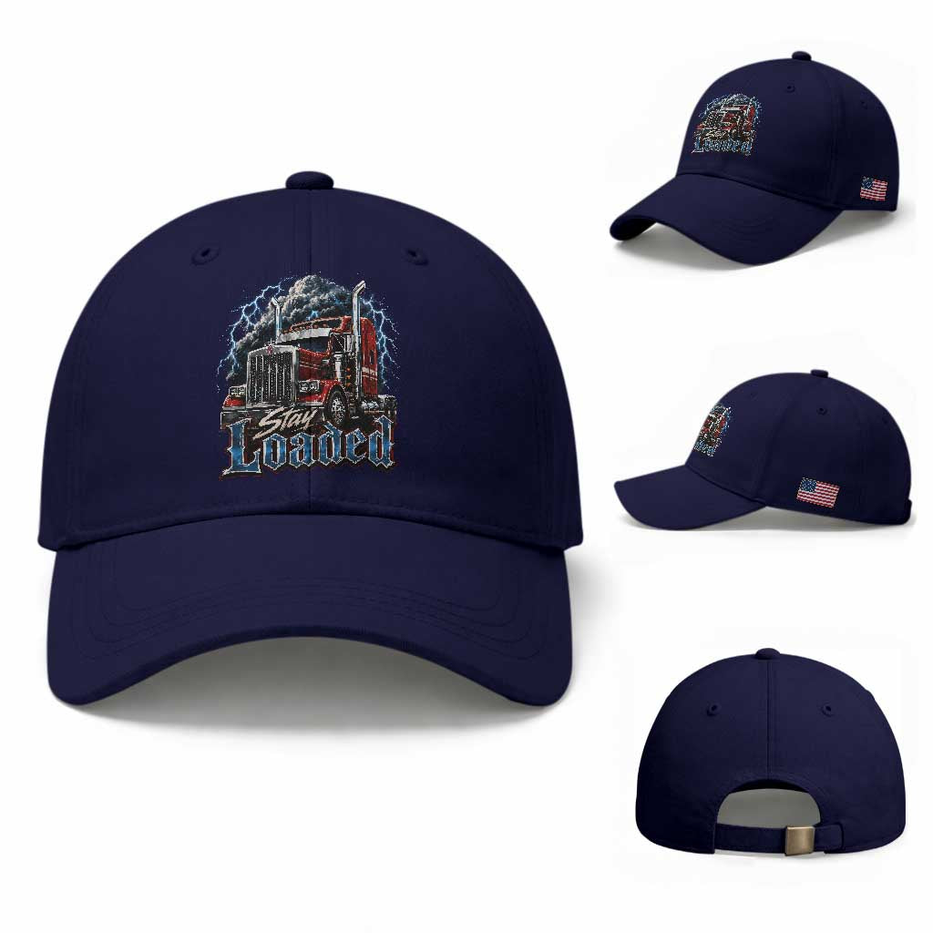 Truck Driver Baseball Cap Funny Trucker Husband Big Rig Semi Trailer Truckin
