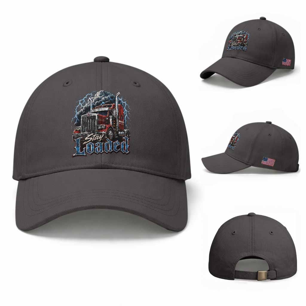 Truck Driver Baseball Cap Funny Trucker Husband Big Rig Semi Trailer Truckin