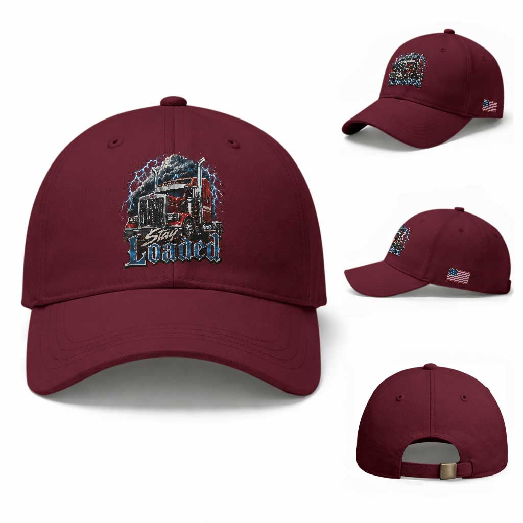 Truck Driver Baseball Cap Funny Trucker Husband Big Rig Semi Trailer Truckin