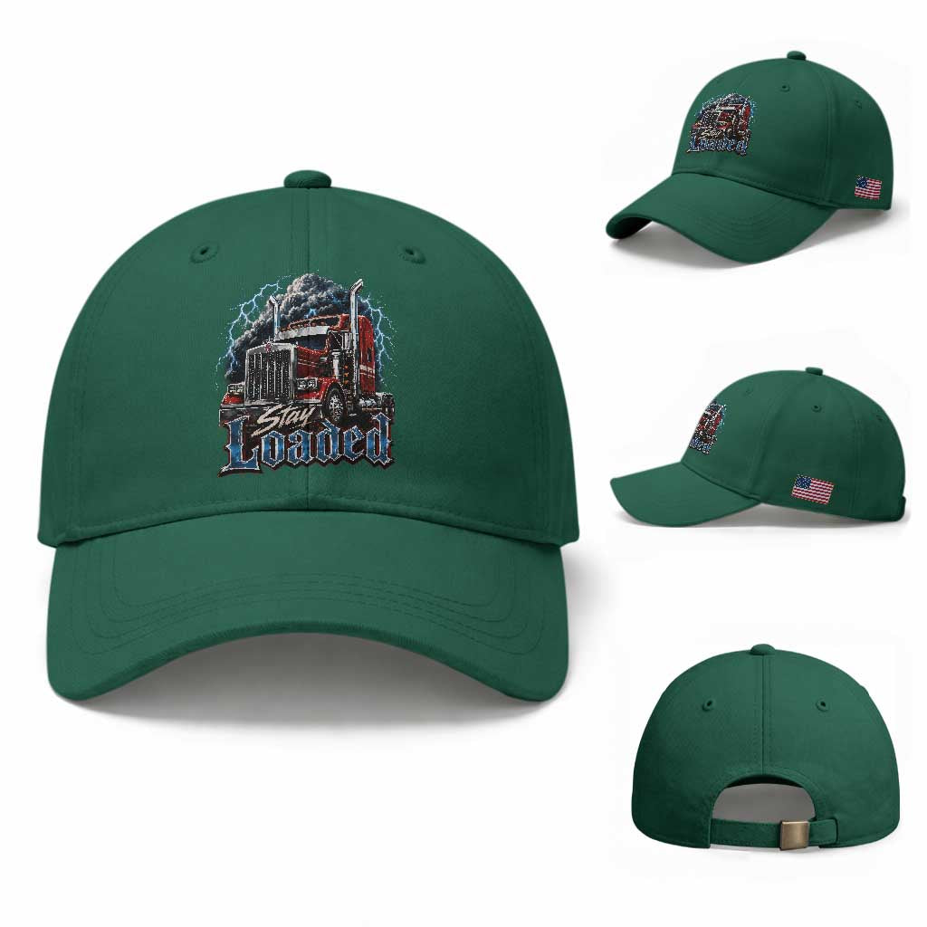 Truck Driver Baseball Cap Funny Trucker Husband Big Rig Semi Trailer Truckin