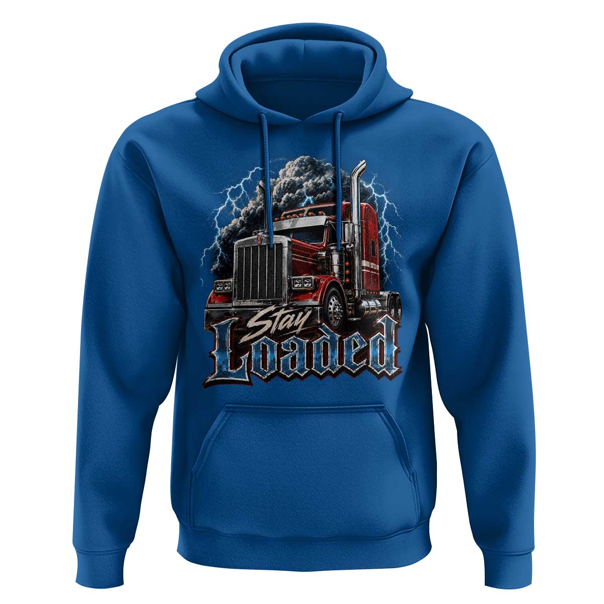 Truck Driver Hoodie Funny Trucker Husband Big Rig Semi Trailer Truckin