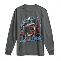 Truck Driver Long Sleeve Shirt Funny Trucker Husband Big Rig Semi Trailer Truckin