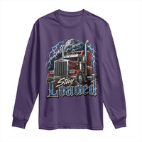 Truck Driver Long Sleeve Shirt Funny Trucker Husband Big Rig Semi Trailer Truckin