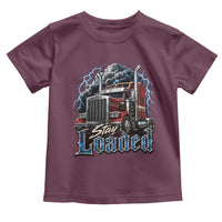 Truck Driver Toddler T Shirt Funny Trucker Husband Big Rig Semi Trailer Truckin