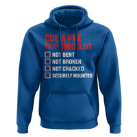 CDL A Pre Trip Checklist Trucker Hoodie Driver Safety Inspection Graphic