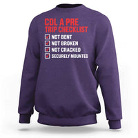 CDL A Pre Trip Checklist Trucker Sweatshirt Driver Safety Inspection Graphic