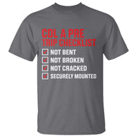 CDL A Pre Trip Checklist Trucker T Shirt Driver Safety Inspection Graphic