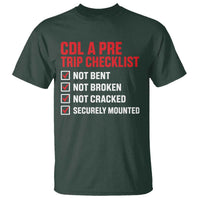 CDL A Pre Trip Checklist Trucker T Shirt Driver Safety Inspection Graphic