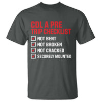 CDL A Pre Trip Checklist Trucker T Shirt Driver Safety Inspection Graphic