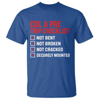 CDL A Pre Trip Checklist Trucker T Shirt Driver Safety Inspection Graphic