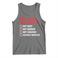 CDL A Pre Trip Checklist Trucker Tank Top Driver Safety Inspection Graphic