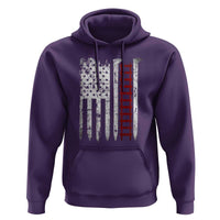 American Flag Railroad Hoodie Railway Workers Track Spike Graphic