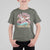 Hawaii Christmas T Shirt For Kid Surfing Santa With Tattoos Aloha Christmas - Wonder Print Shop