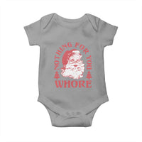 Christmas Santa Baby Onesie Vintage Nothing For You Whore Family Xmas