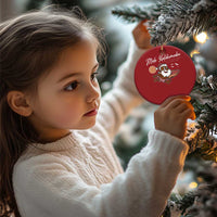 Hawaii Christmas Ornament Beach Holiday Xmas Palm Tree Slay Santa - Wonder Print Shop