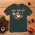 Hawaii Christmas T Shirt Beach Holiday Xmas Palm Tree Slay Santa - Wonder Print Shop