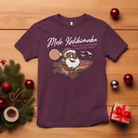 Hawaii Christmas T Shirt Beach Holiday Xmas Palm Tree Slay Santa - Wonder Print Shop