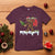Bigfoot Christmas Tree Lights T Shirt Believe Xmas Sasquatch Lovers Funny - Wonder Print Shop