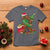 Bigfoot Christmas T Shirt Believe Sasquatch Lovers Xmas Tree Lights - Wonder Print Shop