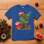 Bigfoot Christmas T Shirt Believe Sasquatch Lovers Xmas Tree Lights - Wonder Print Shop