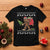 Funny Bigfoot Christmas T Shirt Believe Bigfoot Santa Hat Sasquatch Loves Rock On - Wonder Print Shop