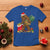 Bigfoot Christmas T Shirt Pineapple Tree Lights Funny Hawaiian Xmas Sasquatch Lovers - Wonder Print Shop