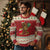 Bigfoot Ugly Christmas Sweater Pineapple Tree Lights Funny Hawaiian Xmas Sasquatch Lovers - Wonder Print Shop
