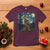 Christmas Bigfoot Starry Night T Shirt Sasquatch Santa Hat Sasquatch Van Gogh Sky Painting Art - Wonder Print Shop