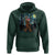 Christmas Bigfoot Starry Night Hoodie Sasquatch Santa Hat Sasquatch Van Gogh Sky Painting Art