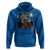 Christmas Bigfoot Starry Night Hoodie Sasquatch Santa Hat Sasquatch Van Gogh Sky Painting Art