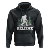 Bigfoot Christmas Hoodie Funny Sasquatch Believe Lovers Gifts