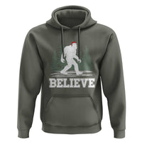 Bigfoot Christmas Hoodie Funny Sasquatch Believe Lovers Gifts